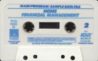 Home Financial Management Atari tape scan