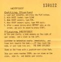 Hotfoot Atari instructions