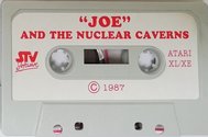Joe and the Nuclear Caverns Atari tape scan