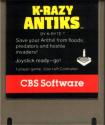 K-Razy Antiks Atari cartridge scan