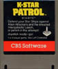 K-Star Patrol Atari cartridge scan