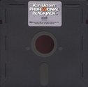 Ken Uston's Professional Blackjack Atari disk scan