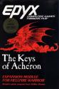 Dunjonquest - The Keys of Acheron Atari disk scan