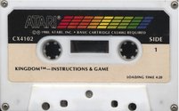 Kingdom Atari tape scan