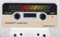 Kingdom Atari tape scan