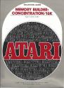 Memory Builder - Concentration Atari disk scan