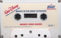 Mickey in the Great Outdoors Atari tape scan