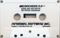 Microchess 2.0 Atari tape scan
