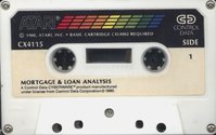 Mortgage and Loan Analysis Atari tape scan