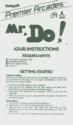 Mr. Do! Atari instructions