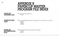 PaperClip Atari instructions
