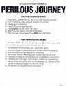 Perilous Journey Atari instructions