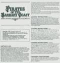 Pirates of the Barbary Coast Atari instructions