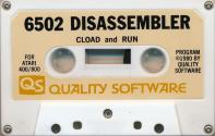 6502 Disassembler Atari tape scan