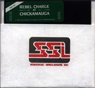 Rebel Charge at Chickamauga Atari disk scan