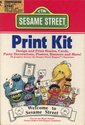 Sesame Street Print Kit Atari disk scan