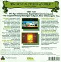 Seven Cities of Gold (The) Atari disk scan