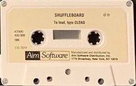 Shuffleboard Atari tape scan