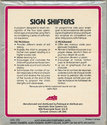 Sign Shifters / Answer Dancer Atari disk scan