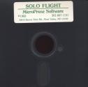 Solo Flight - Second Edition Atari disk scan