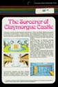 SAGA No. 13 - The Sorcerer of Claymorgue Castle Atari disk scan