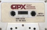 Sound Editor Atari tape scan