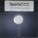 SpartaDOS Atari disk scan