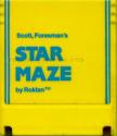 Mathematics Action Games - Star Maze Atari cartridge scan