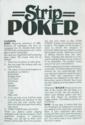 Strip Poker Atari instructions