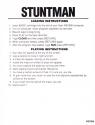 Stuntman Atari instructions
