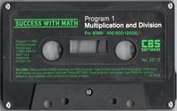 Success with Math - Multiplication and Division Atari tape scan