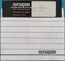 Synapse Software Demonstration Disk #1 Atari disk scan