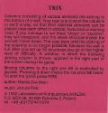 Trix Atari instructions