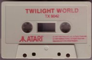 Twilight World Atari tape scan