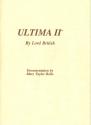 Ultima II Atari instructions
