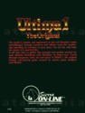 Ultima I Atari disk scan