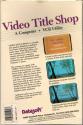 Video Title Shop Atari disk scan