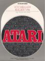Vocabulary Builder 1 Atari disk scan