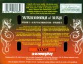 Warriors of Ras Atari tape scan