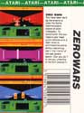 Zero War Atari tape scan
