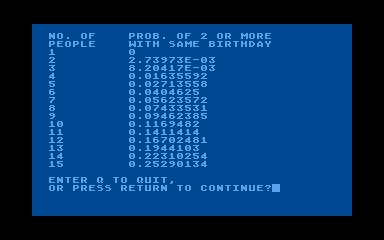32 BASIC Programs for the Atari Computer atari screenshot