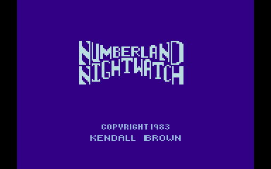 Numberland Nightwatch