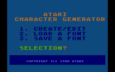 Developer's Diskette atari screenshot