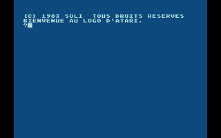 Atari LOGO atari screenshot