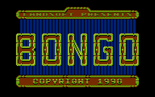 Bongo atari screenshot
