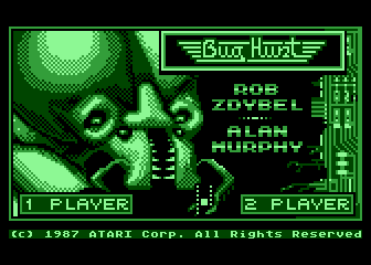 Bug Hunt atari screenshot