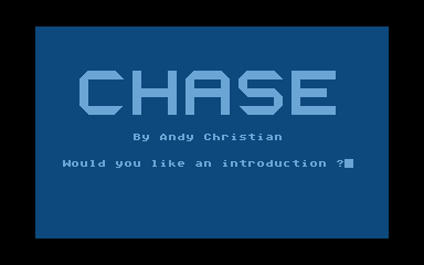 Chase Games atari screenshot