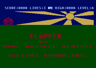 Flapper atari screenshot