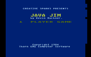 Java Jim atari screenshot