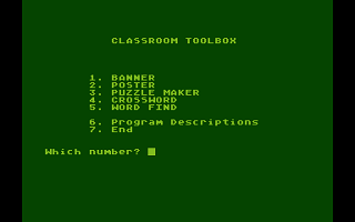 Classroom Toolbox atari screenshot